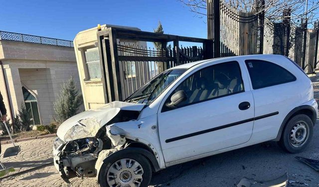 Elazığ’da trafik kazası: 1 yaralı