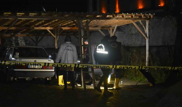 Evin otoparkına patlayıcı madde atıp kaçtı: Kısa sürede yakalandı