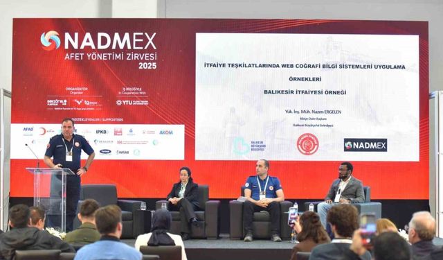 Fuarın gözdesi Balıkesir İtfaiyesi oldu