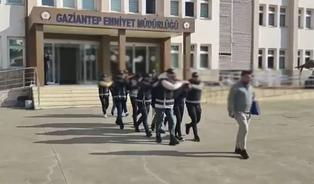 Gaziantep’te mesaj salonunu silahla tehdit edenlere operasyon: 3 şahıs tutuklandı