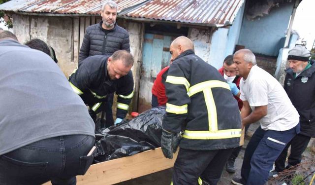 Giresun’da ev yangını: 1 ölü