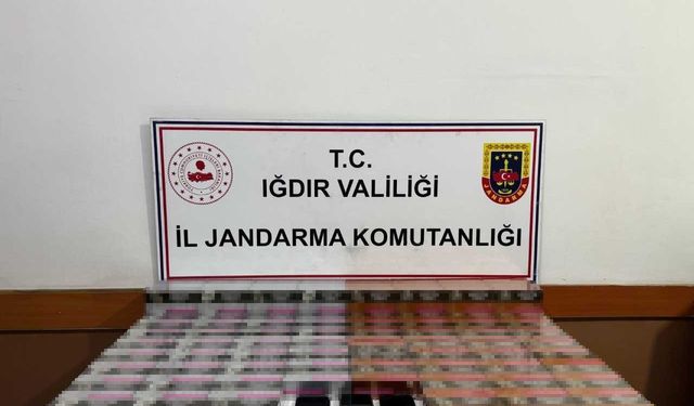 Iğdır'da elektronik sigara kaçakçılarına jandarma darbesi: 3 gözaltı