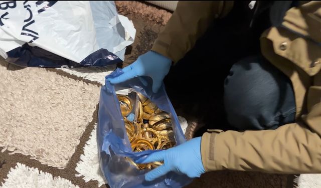 Iğdır'da kuyumcu hırsızlığı: 2 kilo altın ele geçirildi
