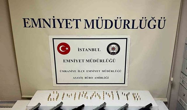 İstanbul’da yasa dışı silah ticareti operasyonu: 1 şüpheli yakalandı