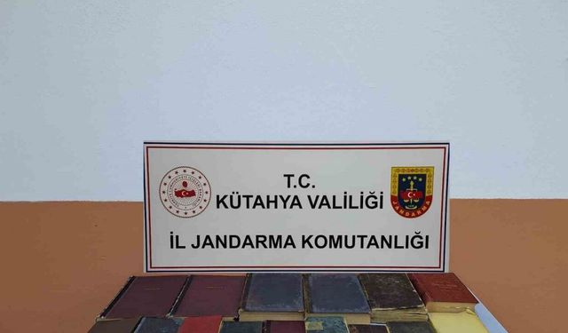 Jandarmadan tarihi eser operasyonu