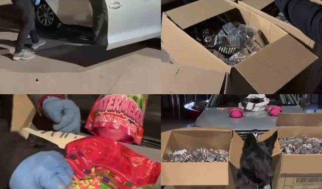 Kahramanmaraş'ta 170 bin adet uyuşturucu hap ele geçirildi