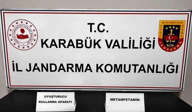 Karabük’te 70 adet sentetik ecza hap ele geçirildi