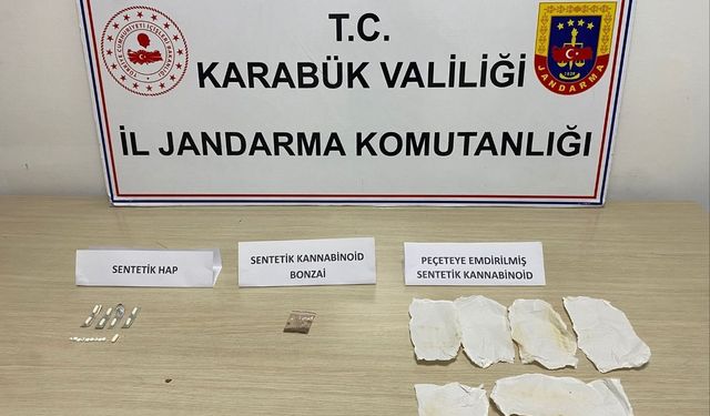 Karabük'te uyuşturucu operasyonu: 2 gözaltı