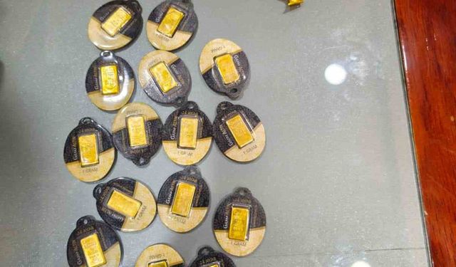 Kırşehir'de sahte altın oyununu kuyumcunun dikkati bozdu