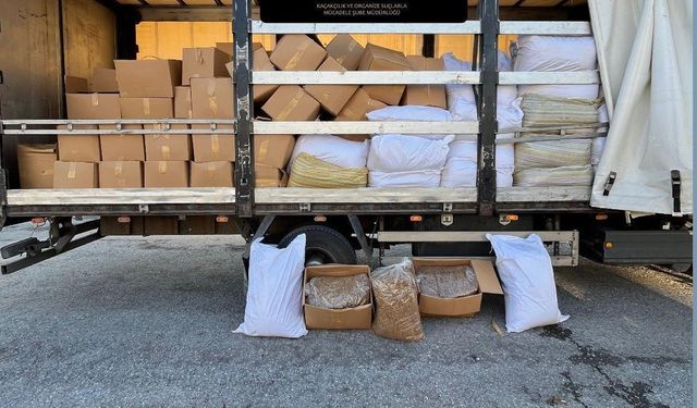 Kocaeli’de 5 milyon liralık kaçakçılık operasyonu