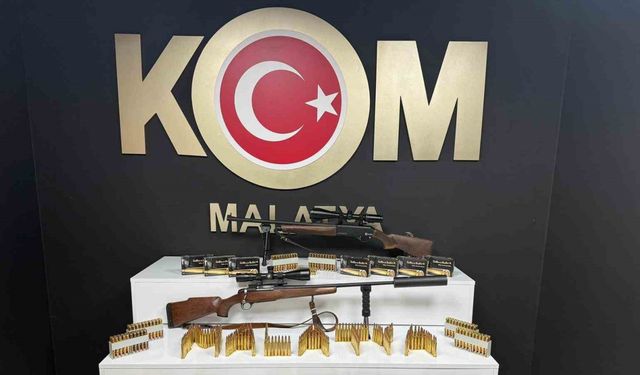 Malatya’da ruhsatsız silah operasyonu: 2 gözaltı