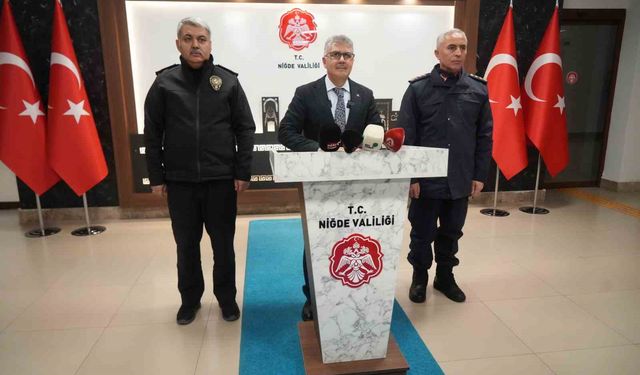 Niğde'de yılbaşı için kapsamlı asayiş tedbirleri