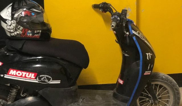 Park halindeki elektrikli bisiklet çalındı