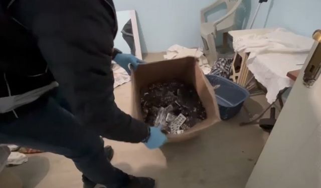 Samsun’da 13 bin 552 uyuşturucu hap ele geçirildi