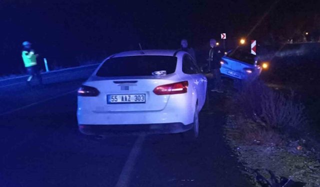 Samsun’da üç araç birbirine girdi: 3 yaralı