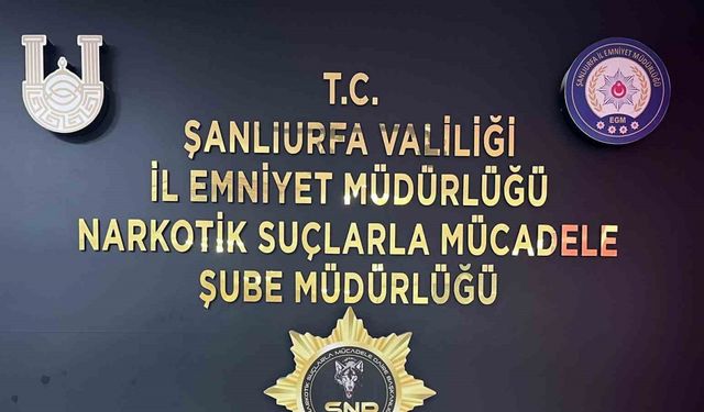 Şanlıurfa’da 2 kilo 150 gram uyuşturucu ele geçirildi