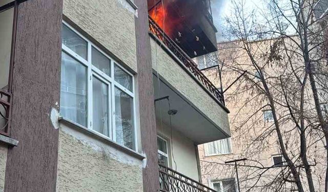Sinop’ta yangın paniği: Apartman sakinleri tahliye edildi