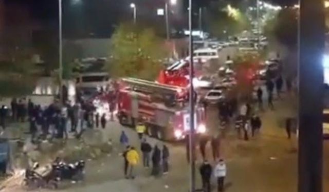 Siverek’te çıkan yangında 9 kişi dumandan etkilendi