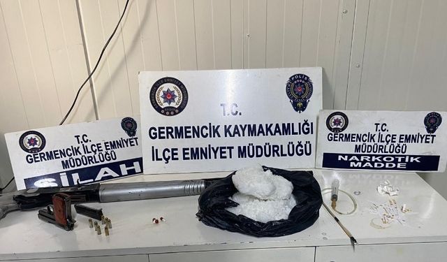 Şüphe üzerine durduruldu, evinde 2 kilogram uyuşturucu ele geçirildi