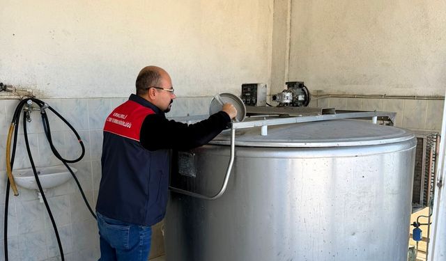 Süt toplama tankları mercek altında