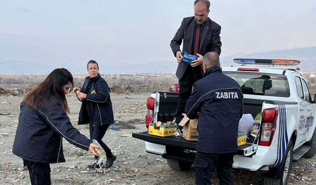 Tarihi geçmiş ürün satan marketlere zabıta müdahalesi