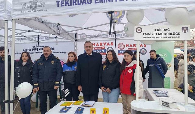 Tekirdağ'da festival alanında 500 polis görev aldı