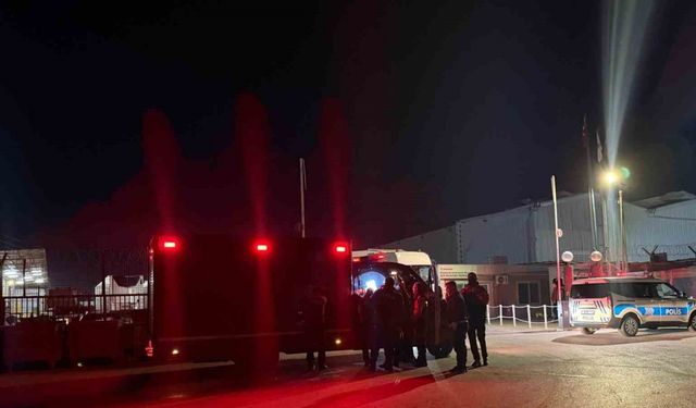 Tırdan sızan kimyasal maddeden etkilenen 5 kişi hastanelik oldu