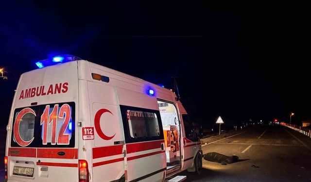 Uşak’ta feci kaza: Otomobilin çarptığı 3 kişi hayatını kaybetti