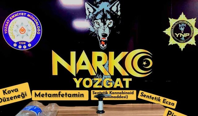 Yerköy’de uyuşturucu operasyonu