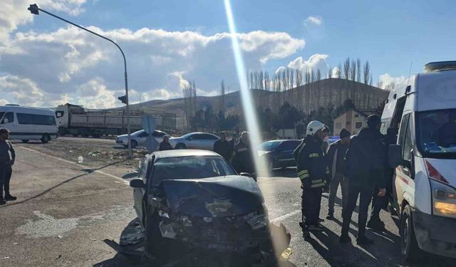 Yozgat’ta meydana gelen kazada 5 kişi yaralandı