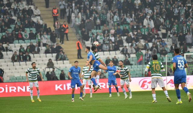 Bursaspor, Ankara Demirspor'u mağlup etti