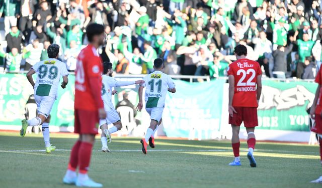 Bursaspor Somaspor'u mağlup etti!