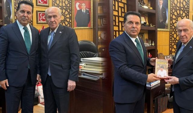CHP'li Ahmet Özer'den Bahçeli'ye ziyaret