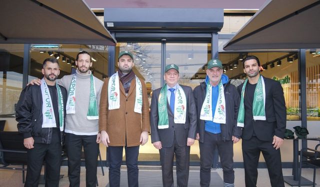 Bursaspor’dan Matlı Şirketler Grubu’nun yeni markasına ziyaret