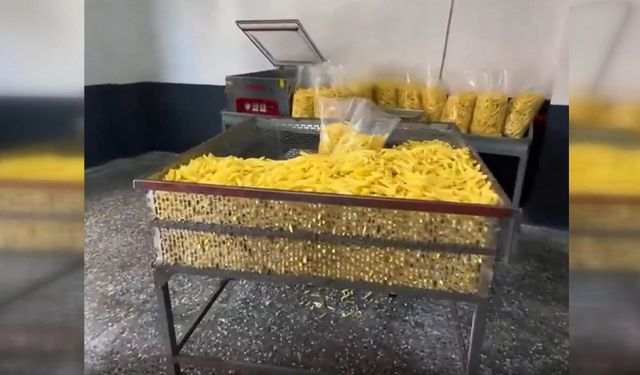 Hijyen koşullarına uymayan 600 kilo patates cipsine el konuldu