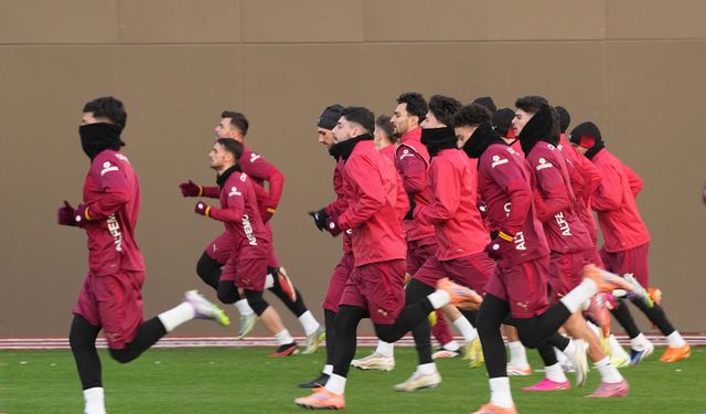 Galatasaray, Trabzonspor maçı hazırlıklarını sürdürdü