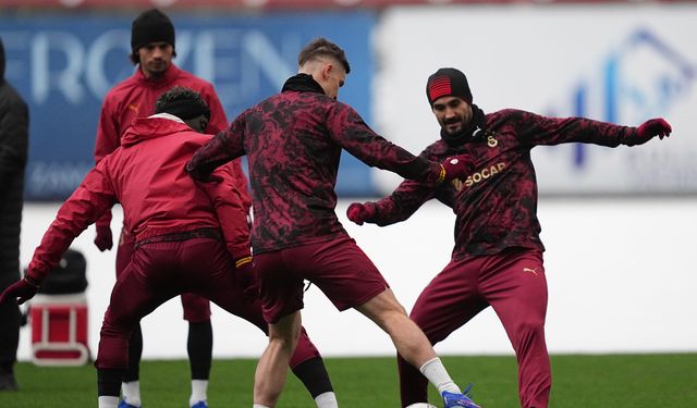 Galatasaray, Atletico Madrid maçı hazırlıklarını sürdürdü