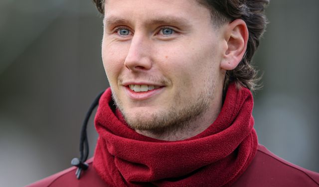 Mathias Lovik, Trabzonspor'da ilk antrenmanına çıktı