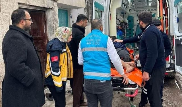 Babanın görüntüleri ekipleri harekete geçirdi