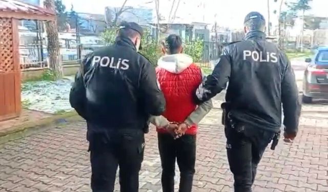 Bafra'da 25 yıl hapisle aranan hükümlü yakalandı