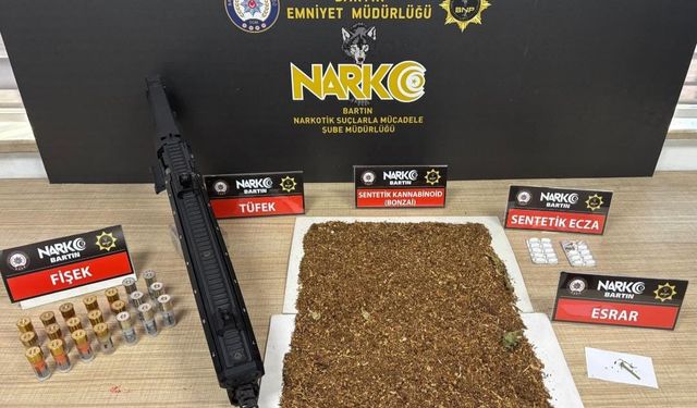 Bartın'daki uyuşturucu operasyonunda 6 tutuklama