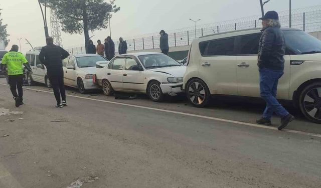 Batman'da 5 araçlı zincirleme kaza