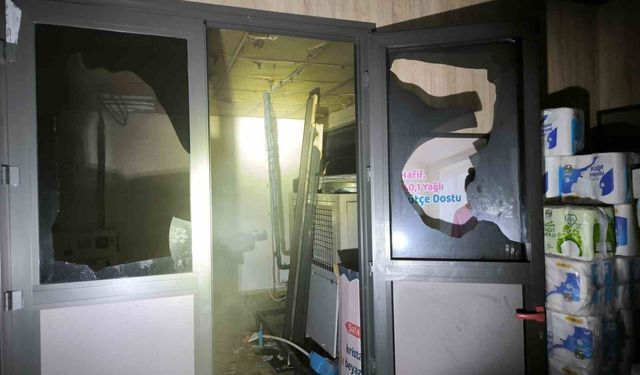 Batman'da depo yangını söndürüldü