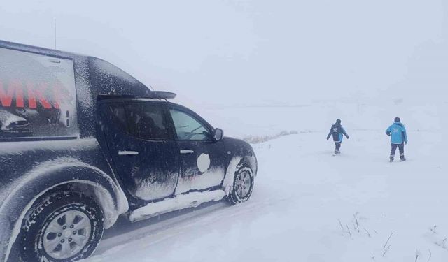 Batman'da UMKE'den zorlu kış şartlarında hayat kurtaran müdahale