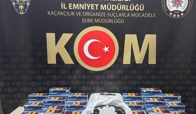 Bilecik'te araçtan binlerce makaron çıktı