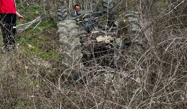 Çanakkale'de traktör devrildi, 1 kişi hayatını kaybetti