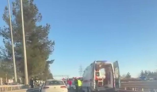 Diyarbakır'da trafik kazası: 1 ölü, 1 yaralı