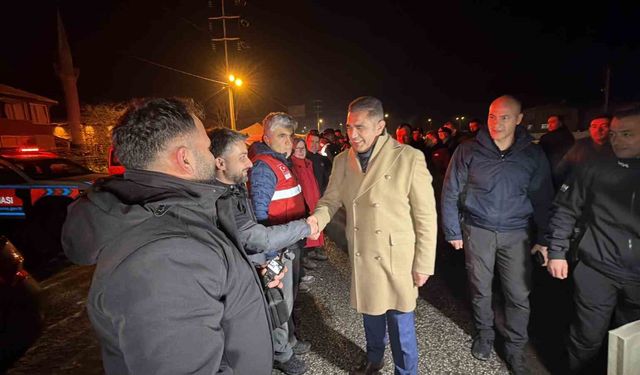 Düzce Valisi Aslan: 'Tüm ekiplerimiz ile sahadayız'