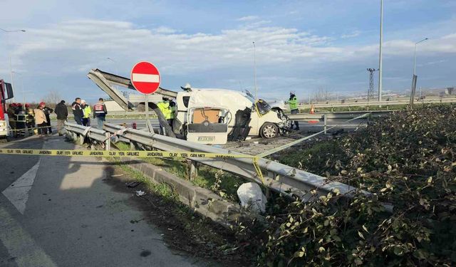 Düzce'de 2025'te 2 bin 688 kaza meydana geldi