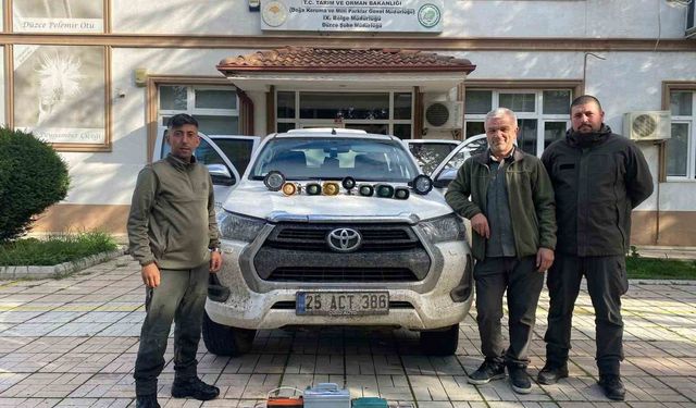 Düzce'de kanunsuz ava geçit yok